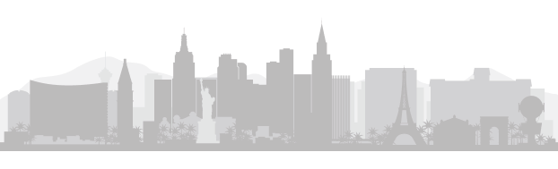 Greyed out city landscape