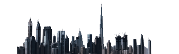 Blackout skyline graphic