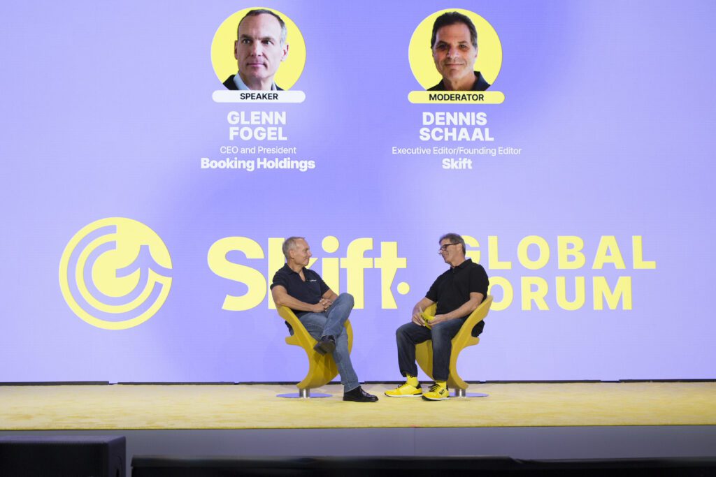 Glenn Fogel Booking Holdings CEO and President at Skift Events