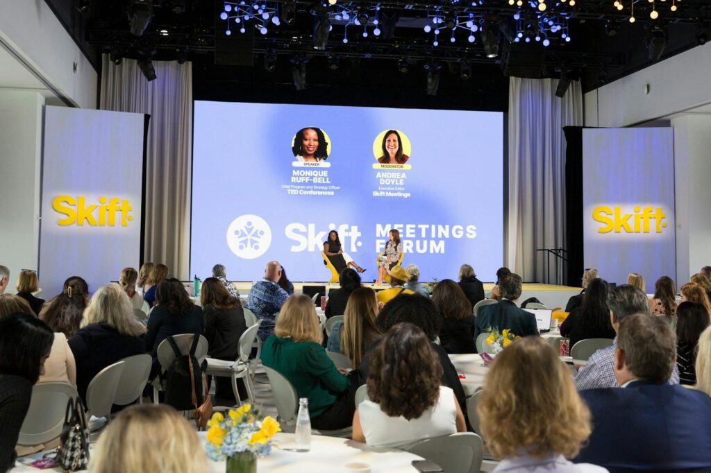 Ted Conferences Monique Ruff-Bell at Skift Meetings Forum 2024