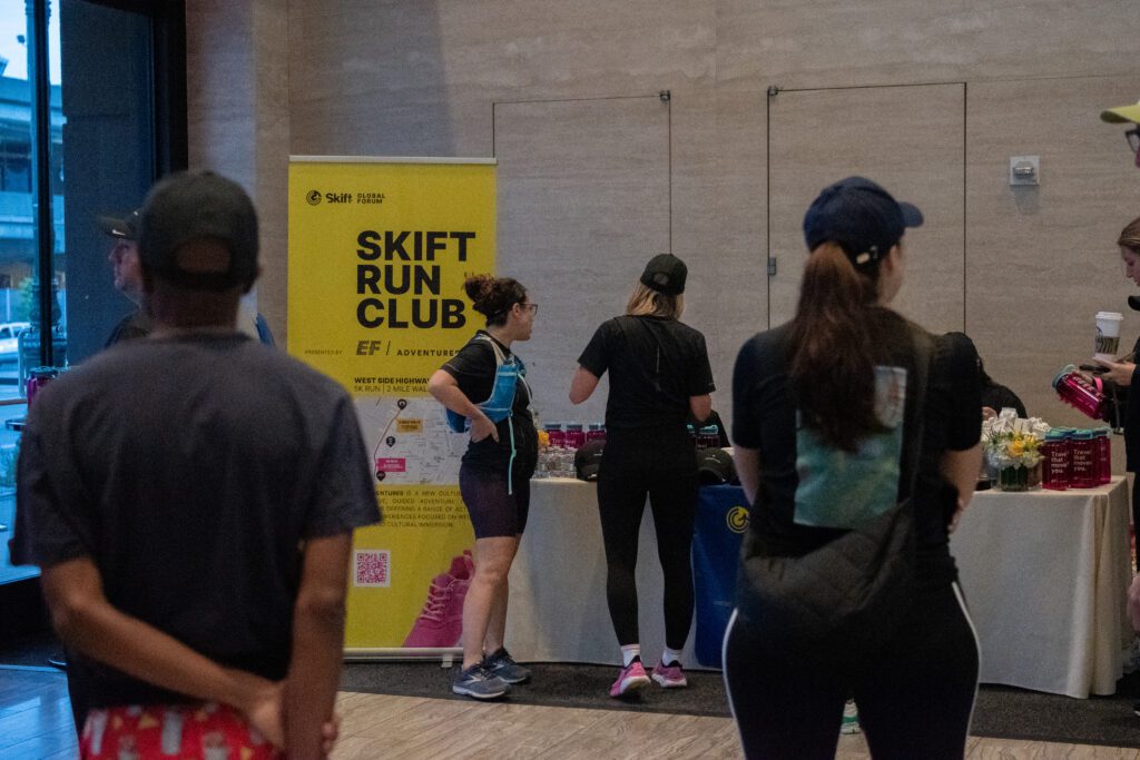 Skift Run Club at Global Forum in New York