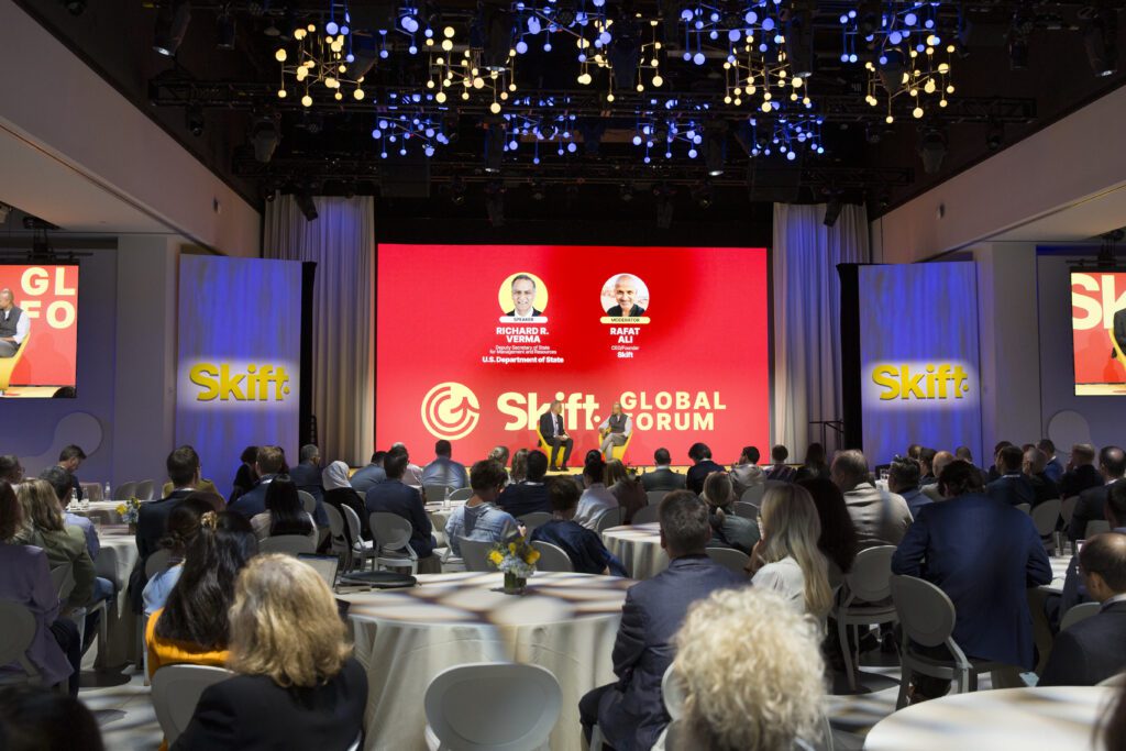 US Deputy Secretary of State for Management and Resources in conversation with Skift CEO at Skift Global Forum 2024